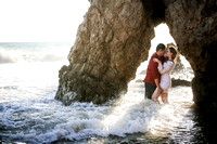 El Matador Beach Engagement - Ramzi loves Julie